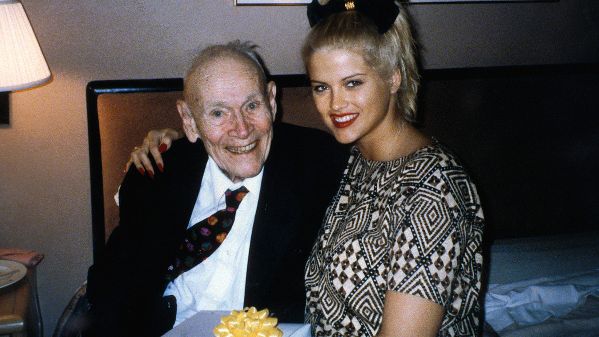 Anna Nicole Smith z mężem miliarderem 