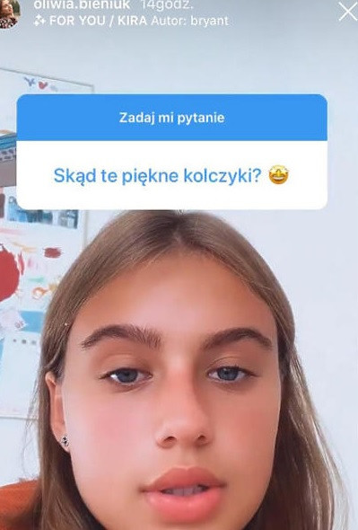 Oliwia Bieniuk odpowiadała na pytania fanów na Instagramie