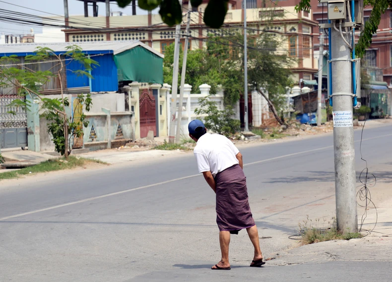 Prazne ulice Mandalaja