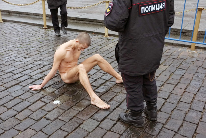 Rosyjski performer skazany