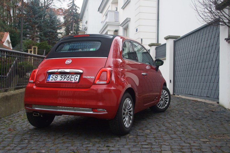 Fiat 500C 1.0 Hybrid (RED)