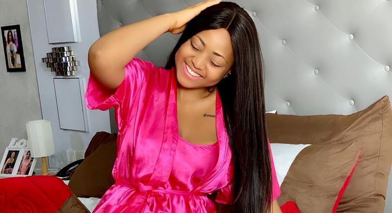 Regina Daniels has obviously been putting a lot of work in getting that bikini body and trust us when we say she's got all the curves at the right places.[Instagram/ReginaDaniels]