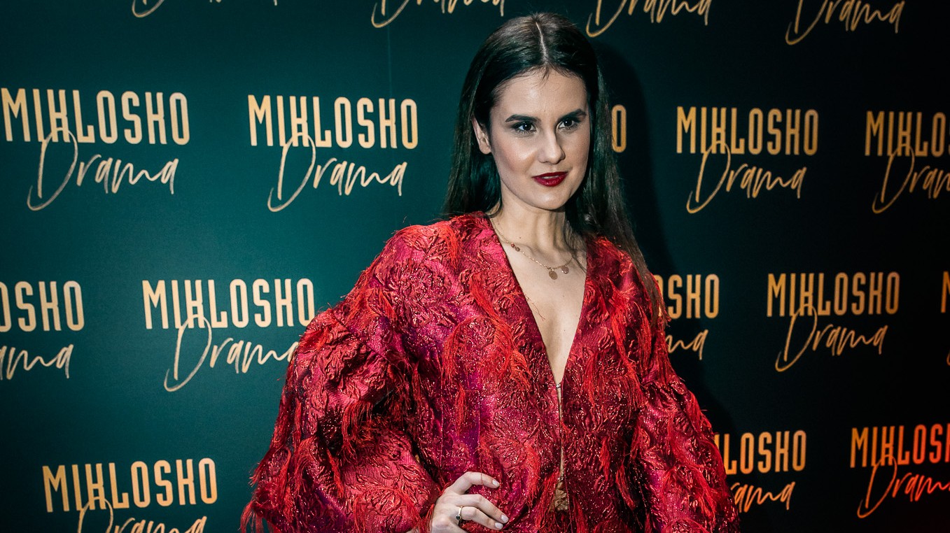 Kristína Suchánková na prehliadke Fera Mikloška s názvom DRAMA, 16.2.2023