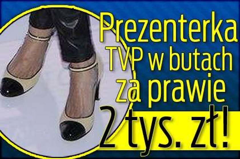 Prezenterka TVP w butach za prawie 2 tys. zł!