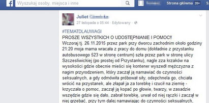 Brutalnie pobił kobietę. Córka ofiary błaga o pomoc