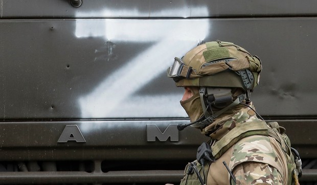 Ruska vojska u selu Tregižbenka u Lugansku