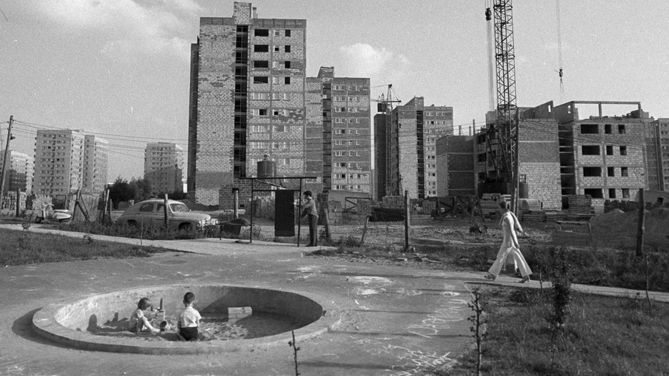 Osiedle Sady Żoliborskie w Warszawie, lata 70-te