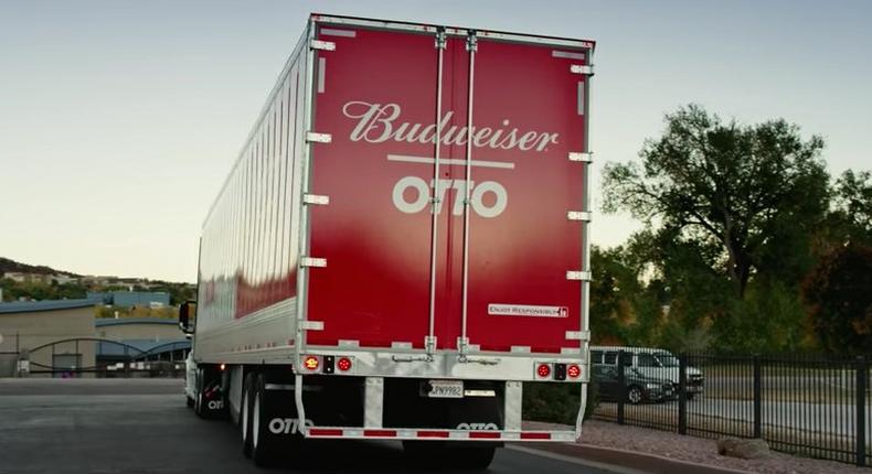 OCTOBER 2016: Otto's self-driving truck drives 120 miles from Fort Collins, Colorado at 1 a.m. to Colorado Springs. The truck delivers 2,000 cases of Budweiser beer.