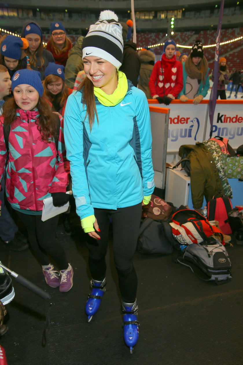 Anna Lewandowska poprowadziła lekcję WF na Stadionie Narodowym!