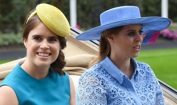 Royal Ascot 2019: księżniczka Eugenia i księżniczka Beatrice