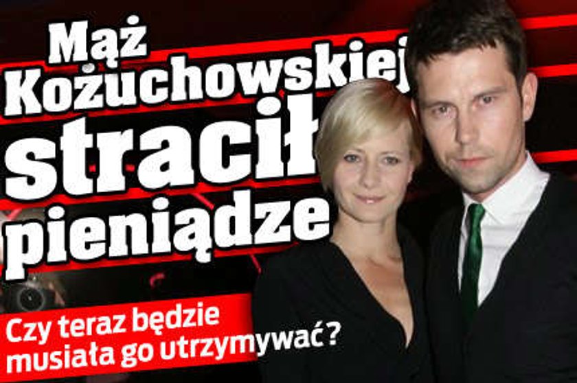 Kożuchowska będzie utrzymywać męża