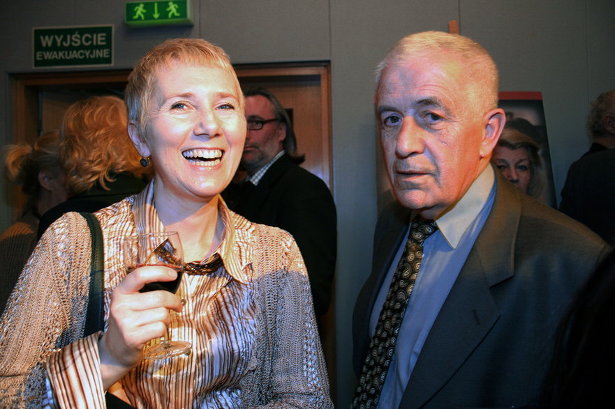 Olga Sawicka i Zbigniew Zapasiewicz w 2005 r.