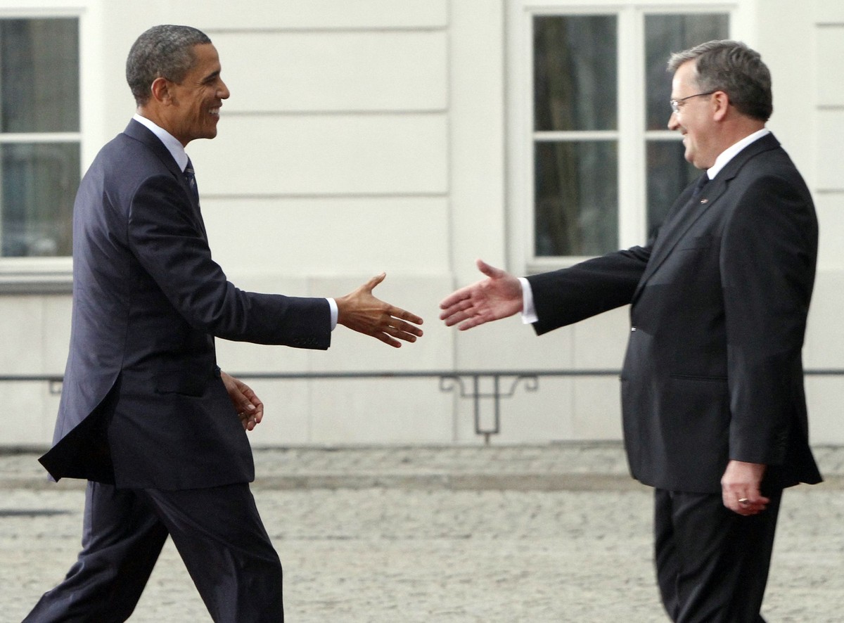 Barack Obama Bronisław Komorowski