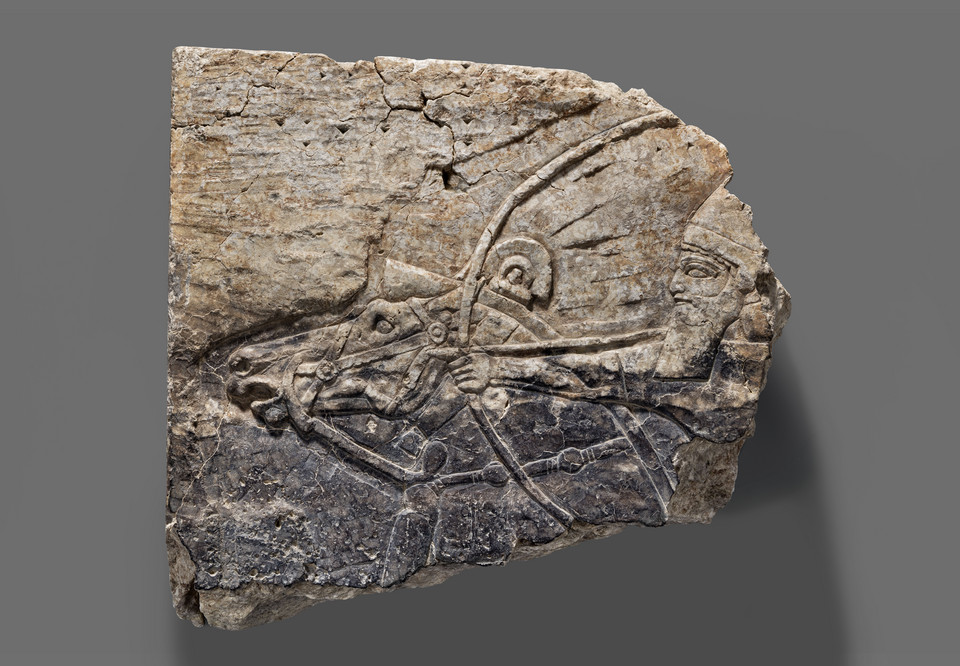 Fragment reliefu asyryjskiego 