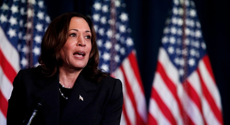 US Vice President Kamala Harris.Chris duMond/Getty Images