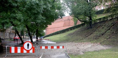 Deszcz odsłonił ludzkie szczątki