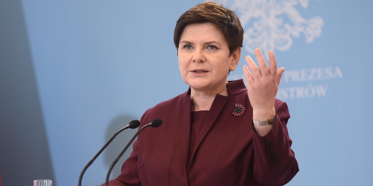 Premier Szydło zabrała głos ws. konfliktu Dudy i Macierewicza