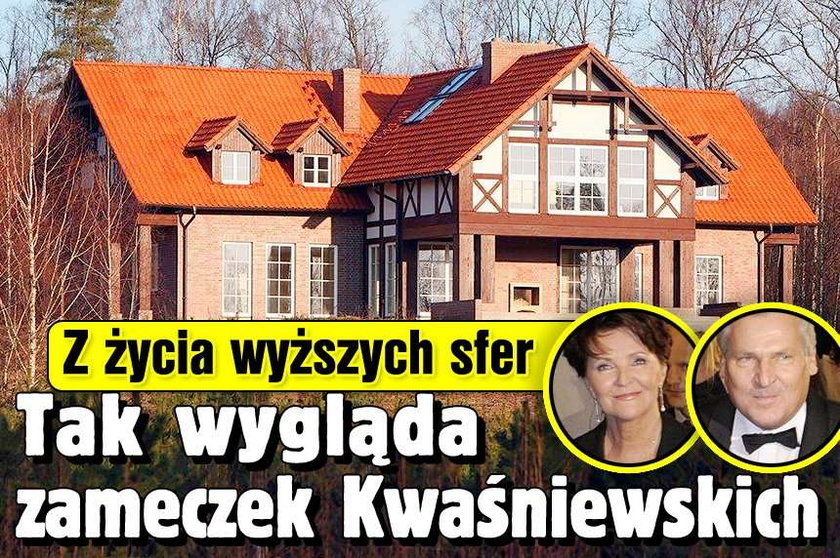 Tak wygląda zameczek Kwaśniewskich! ZDJĘCIA