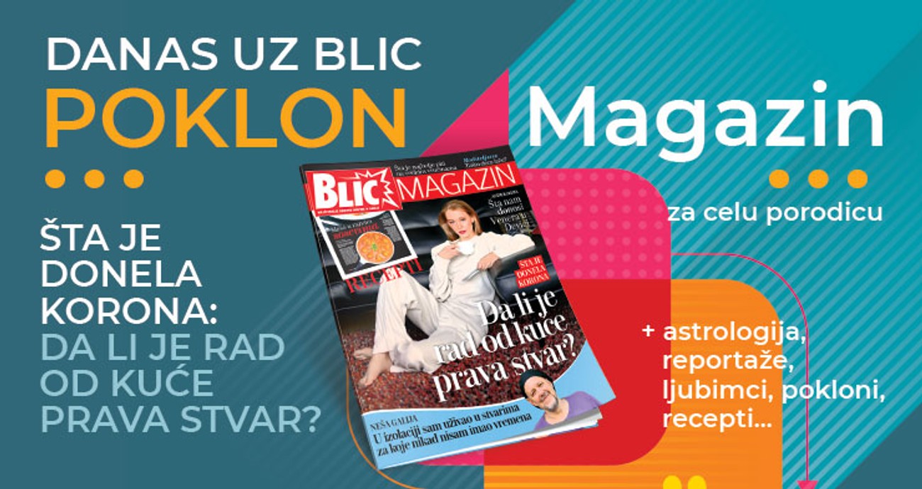 Porodično izdanje Magazina danas na poklon uz "Blic" - Vimarsana News