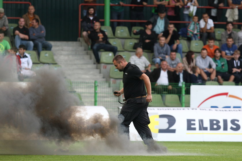 Mecz I ligi GKS Bełchatów - GKS Katowice