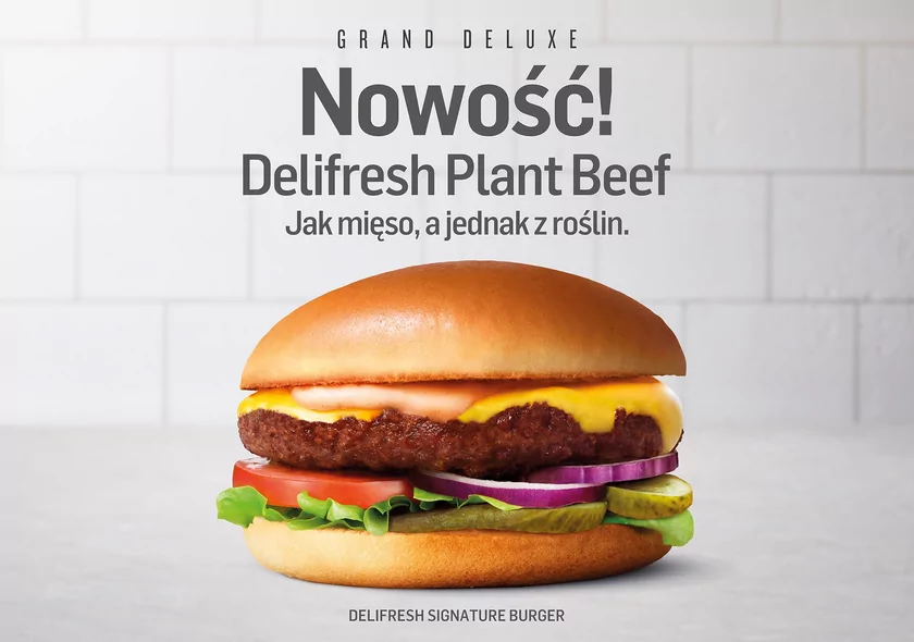 Nowy burger wegetariański w Max Premium Burgers