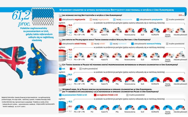 Sondaż - czy Polscy chcą unijnego referendum?