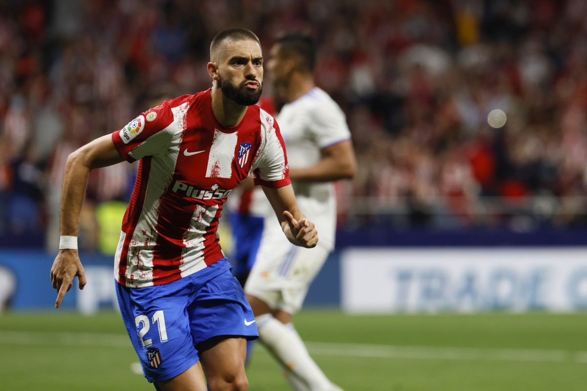Piłkarz Atletico Madryt Yannick Carrasco