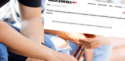 Rocznica słynnej libacji na skwerku! Winni nadal nie zostali schwytani