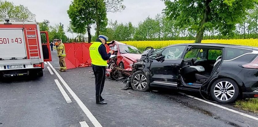 Tragiczny wypadek na Mazowszu. Nie żyje 21-latka