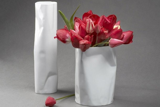 'BENT VASE' design:2006, Marek Cecuła, for.:S.Zimmer