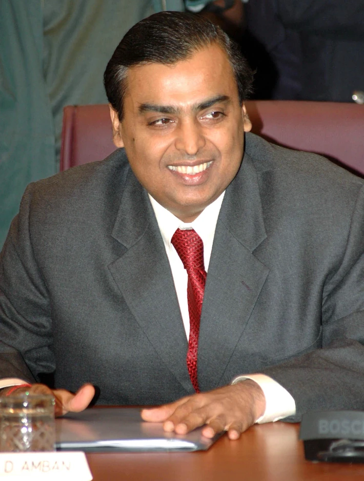 Indie, Mukesh Ambani, 19,3 mld dolarów