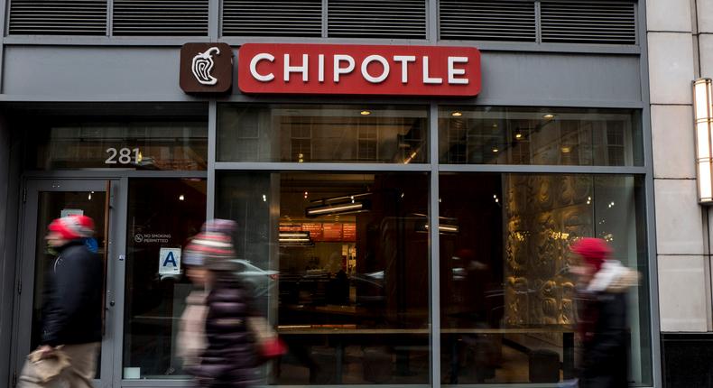 Chipotle agreed to pay $240,000 to former workers at an Augusta, Maine, restaurant who tried to form a union.Andrew Renneisen/Getty Images