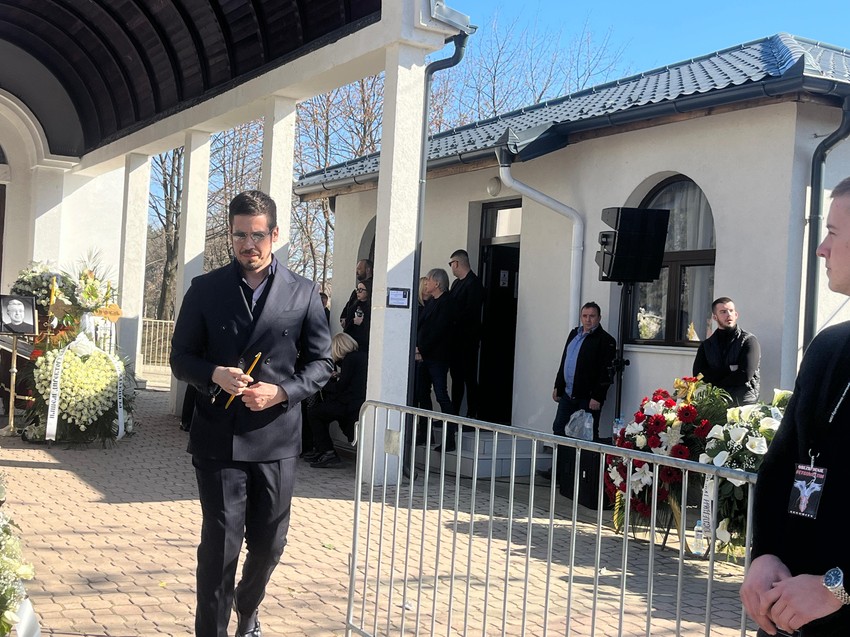 Sahrana Saše Popovića