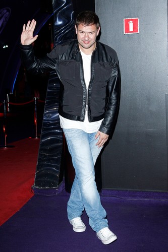 Tomasz Karolak na premierze 'Jestem Bogiem' w Warszawie