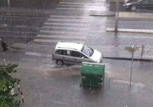 Pljusak, nevreme, Voždovac, Vojvode Stepe