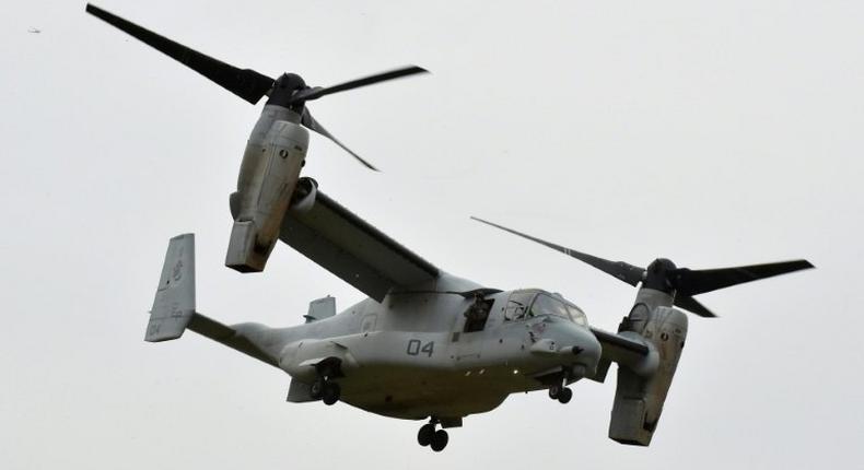 US Osprey tilt-rotor aircraft will join the Northern Viper drills in northern Japan