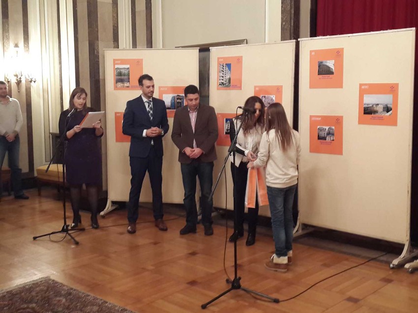 Uručivanje nagrade Nataliji Markuc