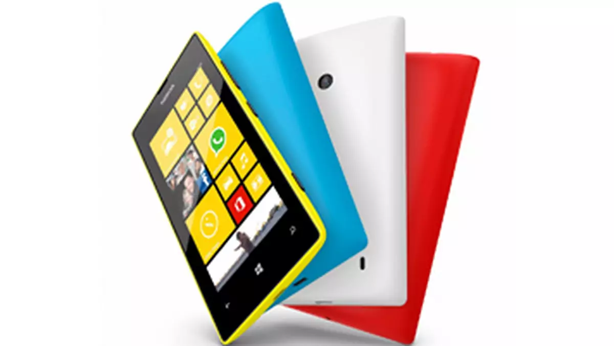 Nokia Lumia 520 co trzecim smartfonem z Windows Phone