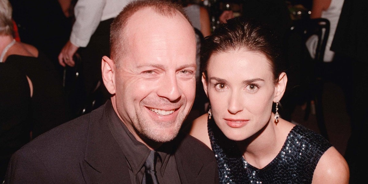 Demi Moore i Bruce Willis