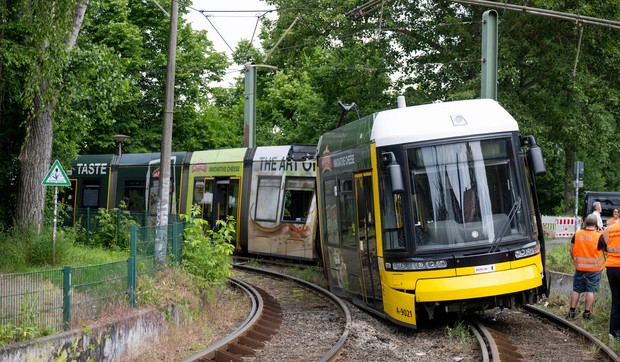 Tramvaj iskočio iz šina u Berlinu