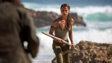 Alicia Vikander jako Lara Croft w filmie "Tomb Raider"