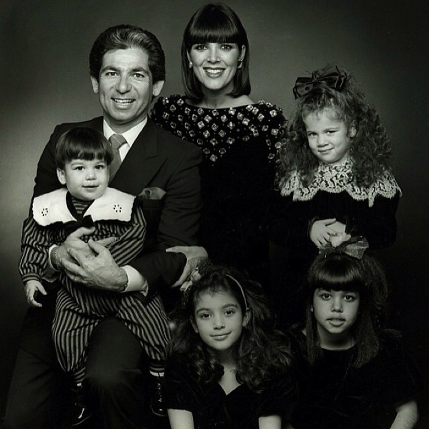 Rob je najmlađi sin Roberta Kardašijana, koji je preminuo 2003. godine