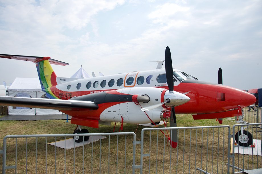 Air Show 2017 Radom to również okazja, by zobaczyć "Papugę" - samolot kontrolno-pomiarowy Polskiej Agencji Żeglugi Powietrznej.