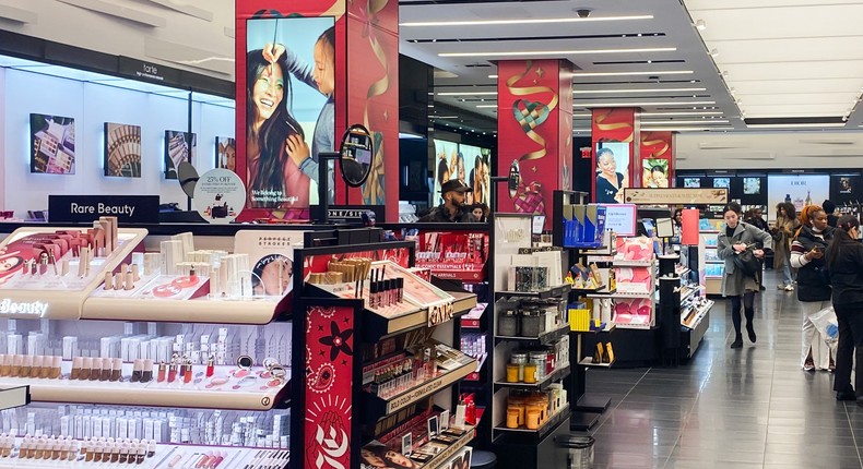 Inside the Sephora Herald Square location in New York City.Ann Matica/Insider