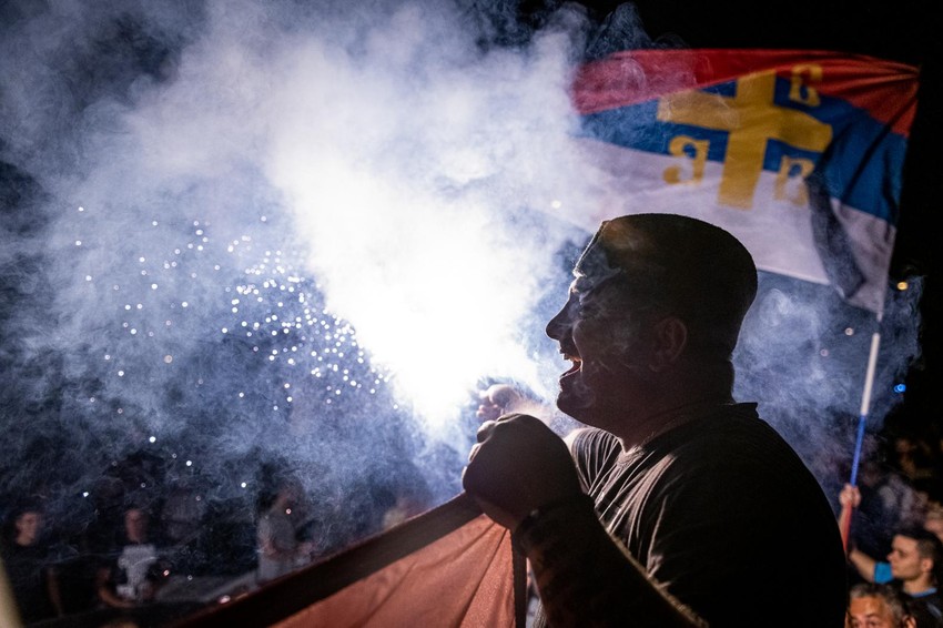 Slavlje pristalica opozicije u Crnoj Gori