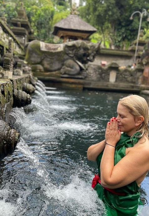 Zuzana Vačková dovolenkuje na ostrove Bali. 