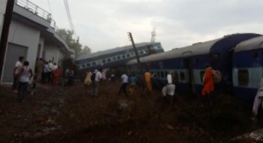 Katastrofa pociągu na północy Indii