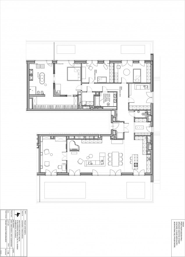 Apartament z widokiem na Wisłę
- plan mieszkania 