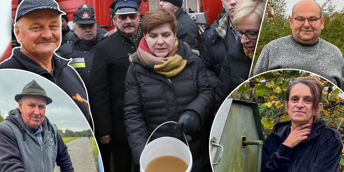 Beata Szydło kiedy była premierem pojechała do Koniecpola. Obiecała mieszkańcom wodociąg. Do tej pory 150 mieszkańców nie ma wody wodociągowej