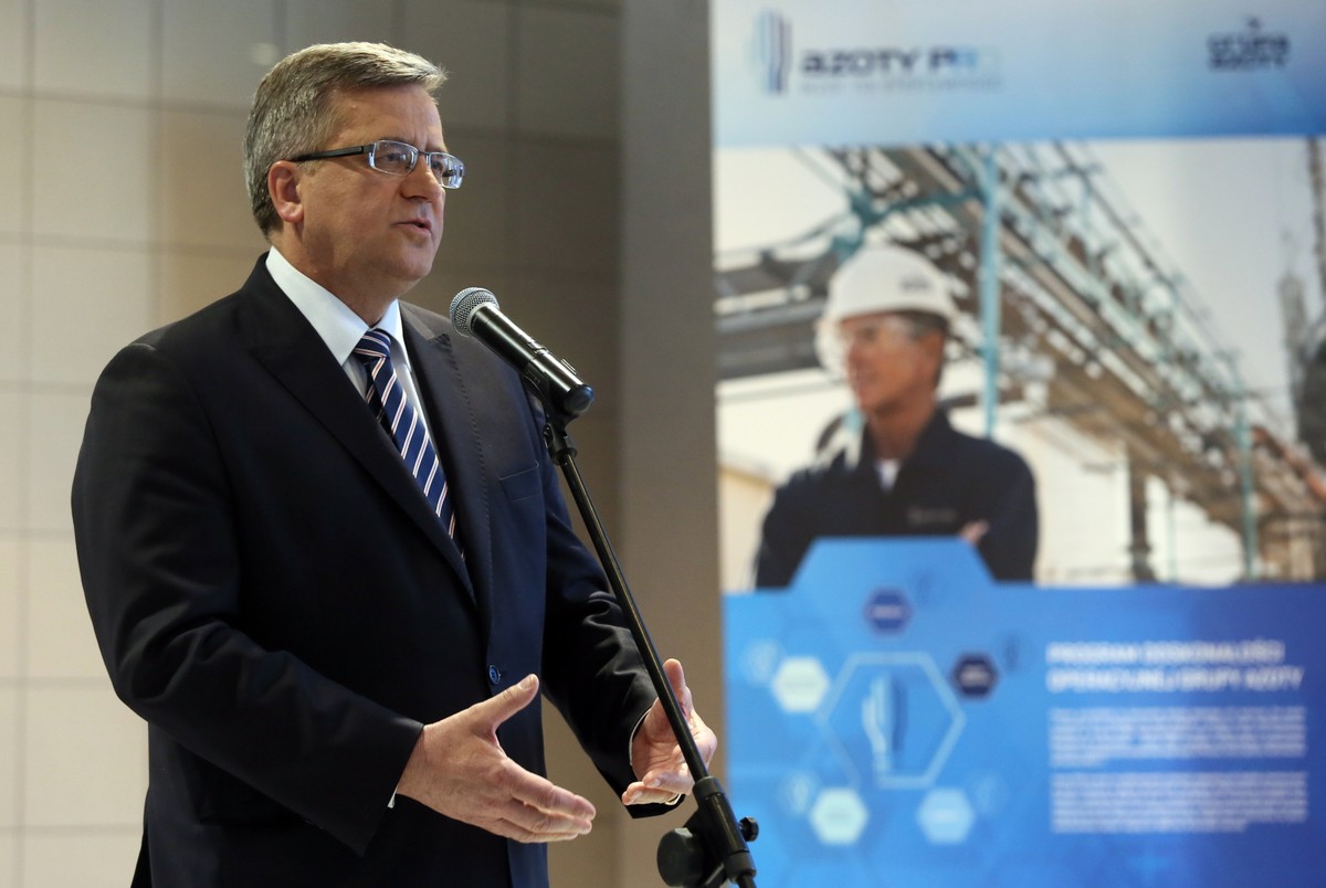 Prezydent RP Bronisław Komorowski